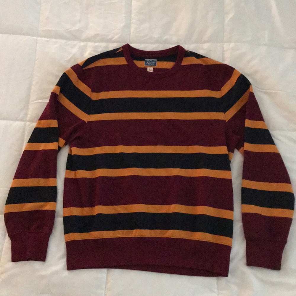J. Crew Washed terry crewneck fleece sweatshirt